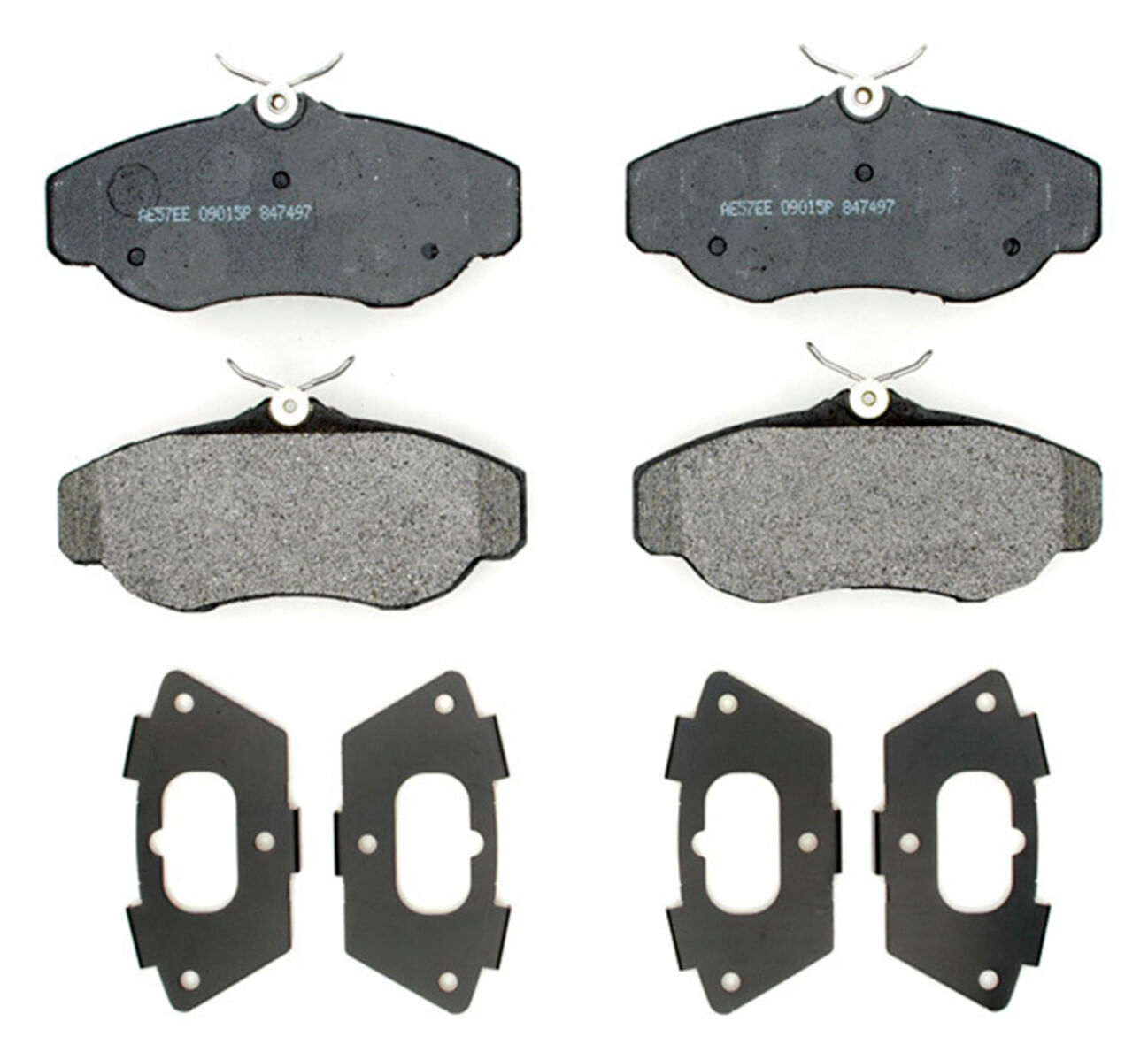 Balatas Semimetalicas Delanteras Professional Grade