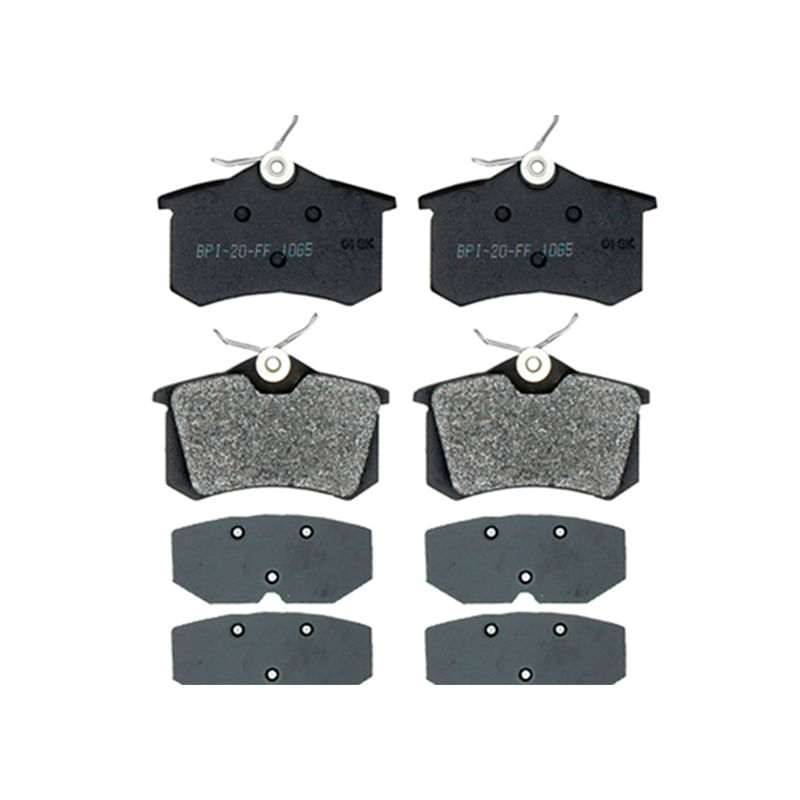 Balatas Semimetalicas Traseras Professional Grade