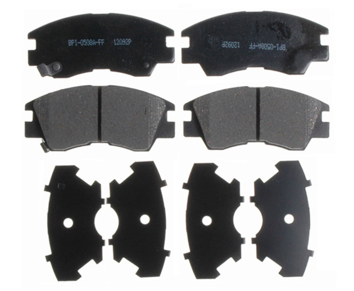 Balatas Semimetalicas Delanteras Service Grade