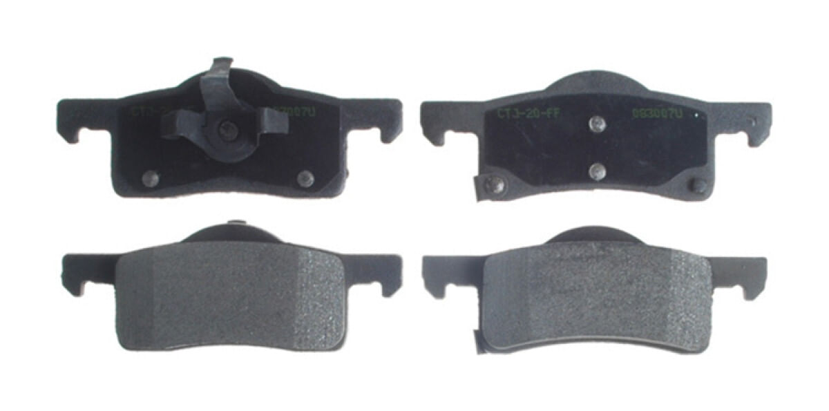Balatas Semimetalicas Traseras Service Grade