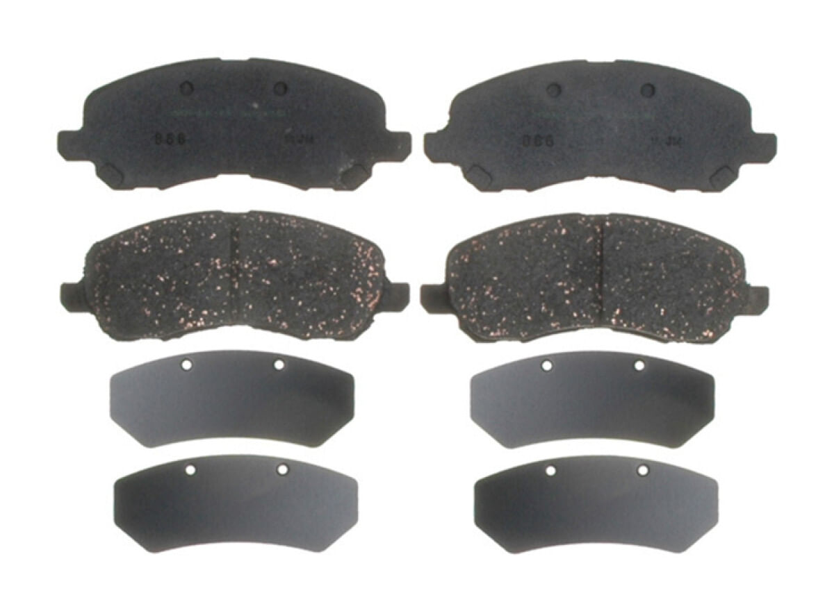 Balatas Semimetalicas Delanteras Service Grade