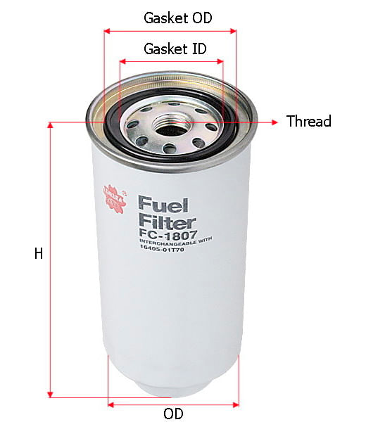 Filtro Para Combustible Diesel