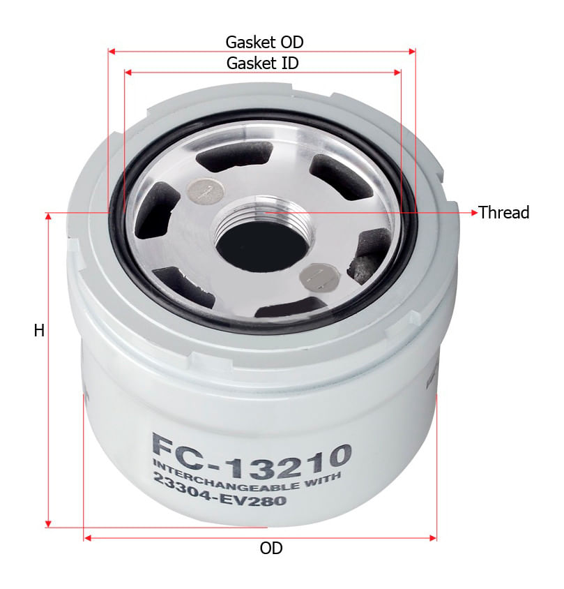 Filtro Para Combustible Diesel