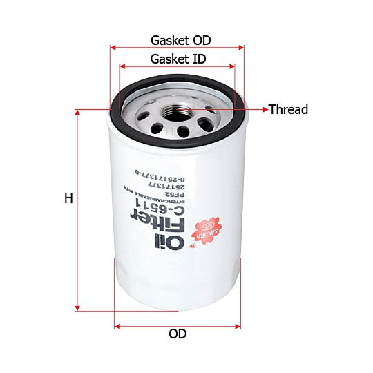 sakura-filtro-para-aceite-isuzu-rodeo-2003-rodeo-sport-l4-2-2l-0