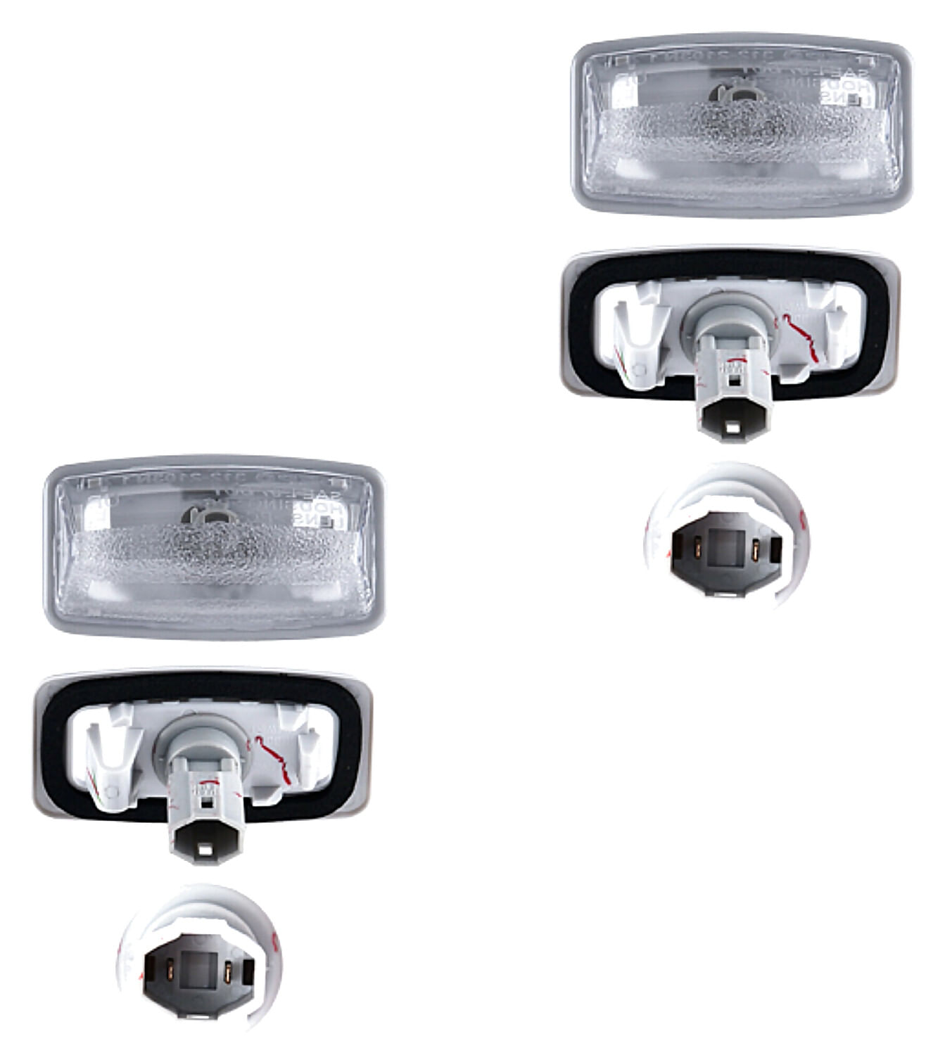 Par De Luces De Placa