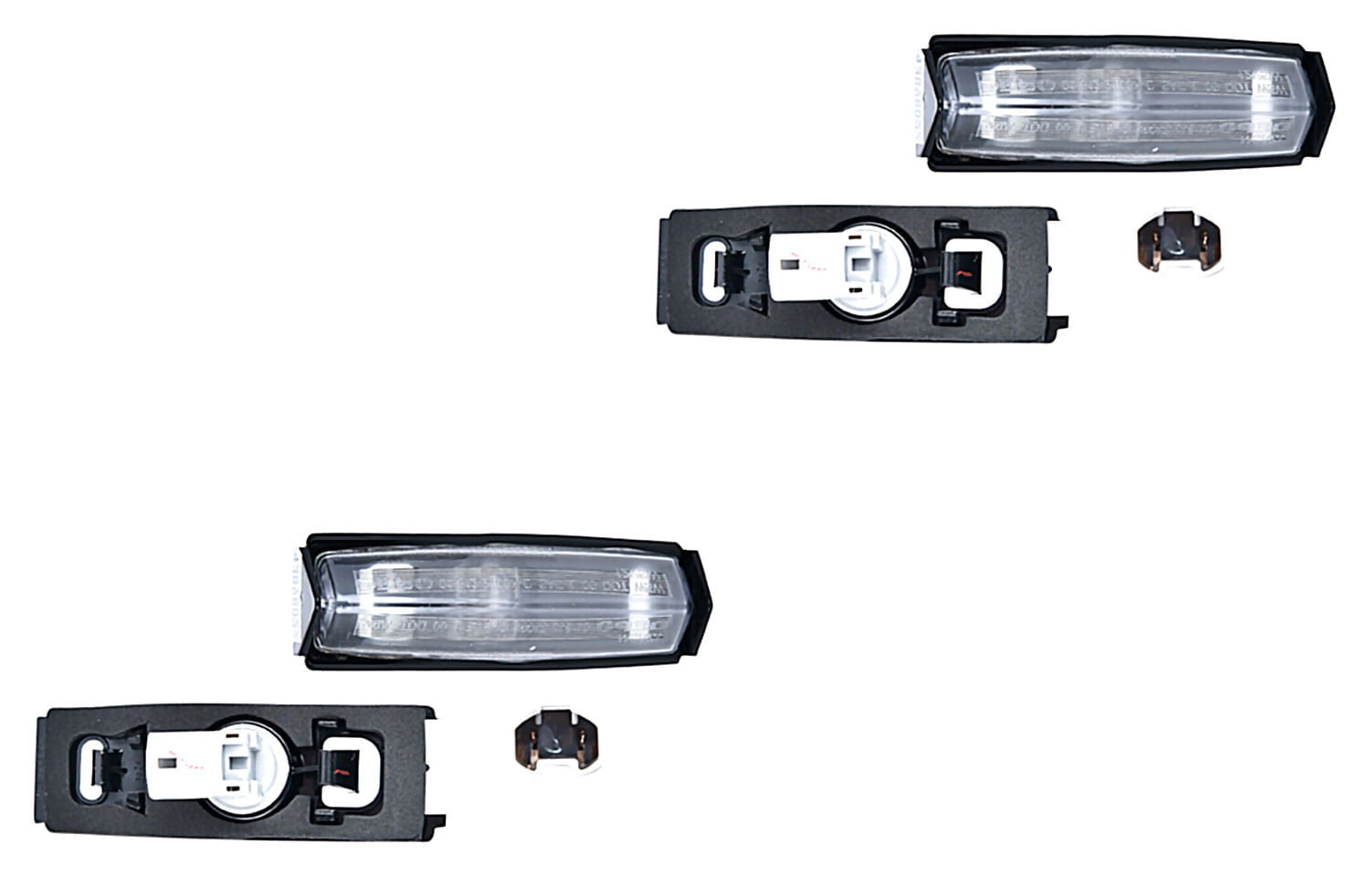 Par De Luces De Placa
