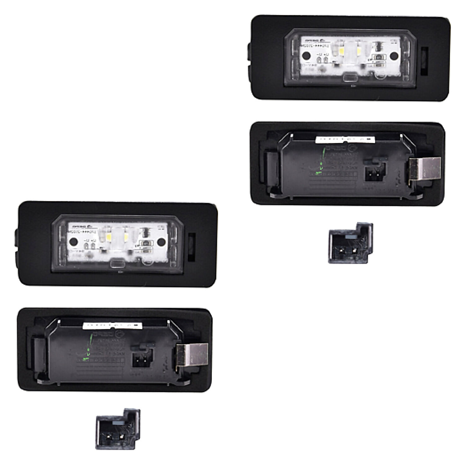 Par De Luces De Placa