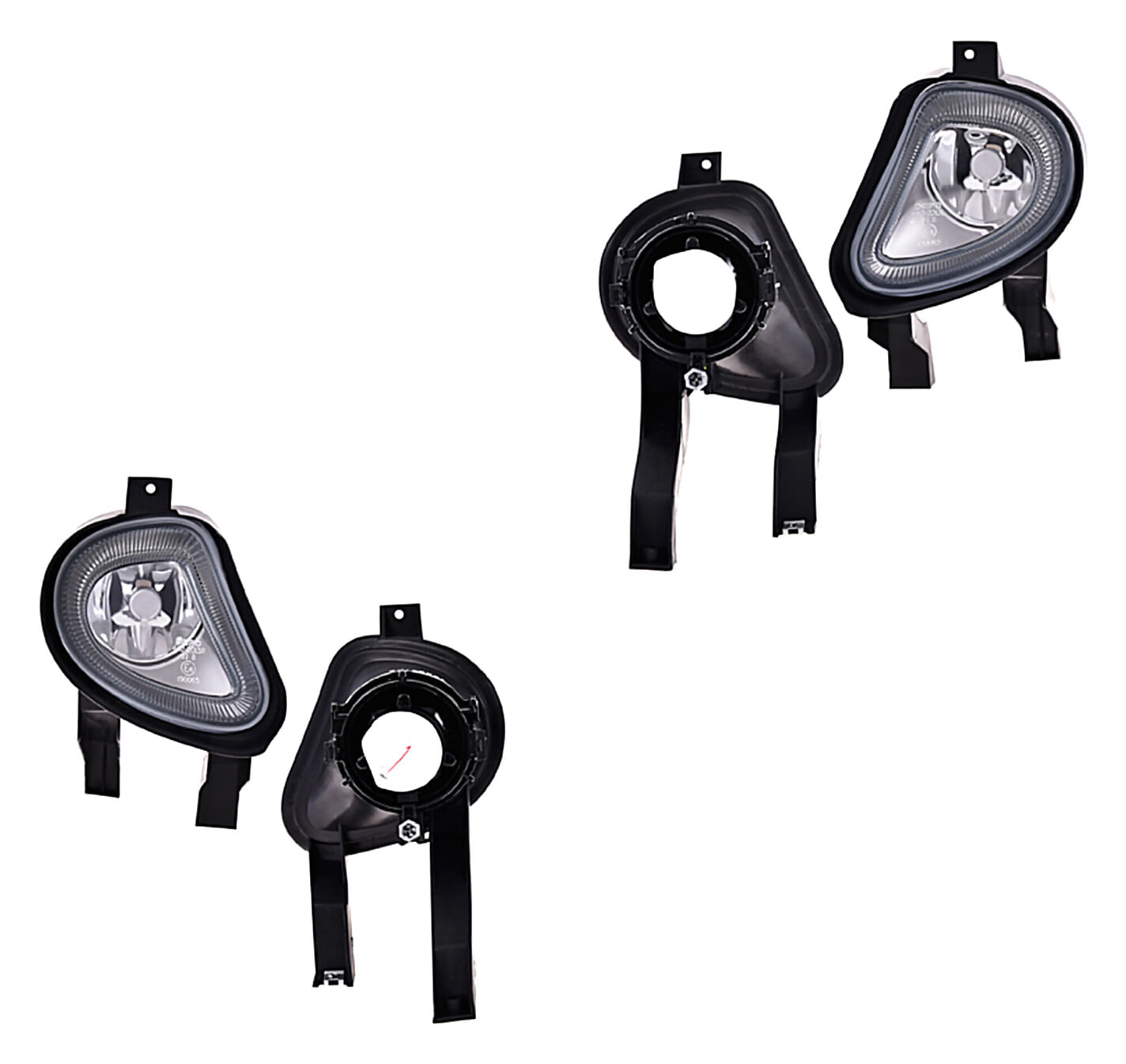 Par De Faros Para Niebla Sin Foco
