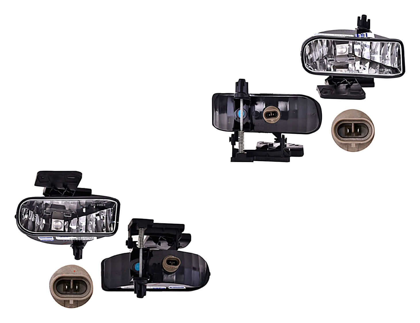 Par De Faros Para Niebla Con Base