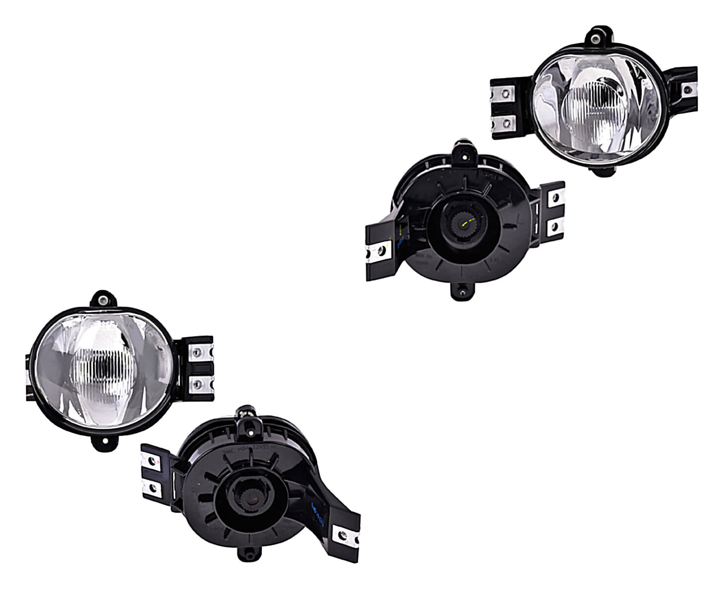 Par De Faros Para Niebla Con Base Sin Foco
