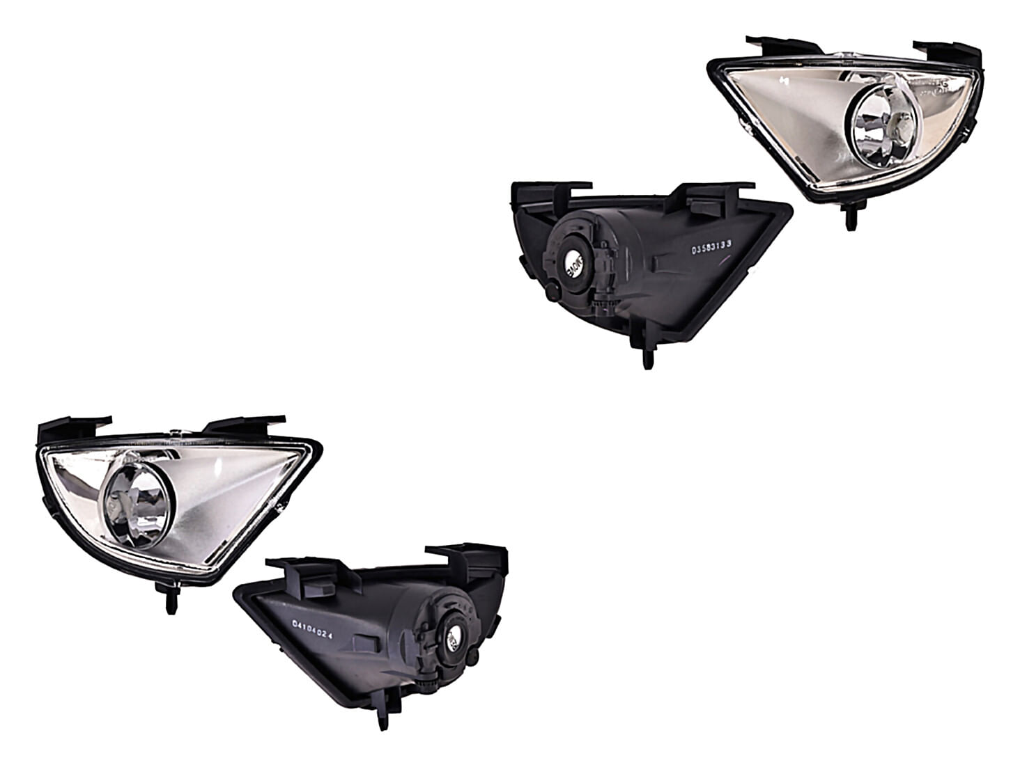 Par De Faros Para Niebla Sin Foco