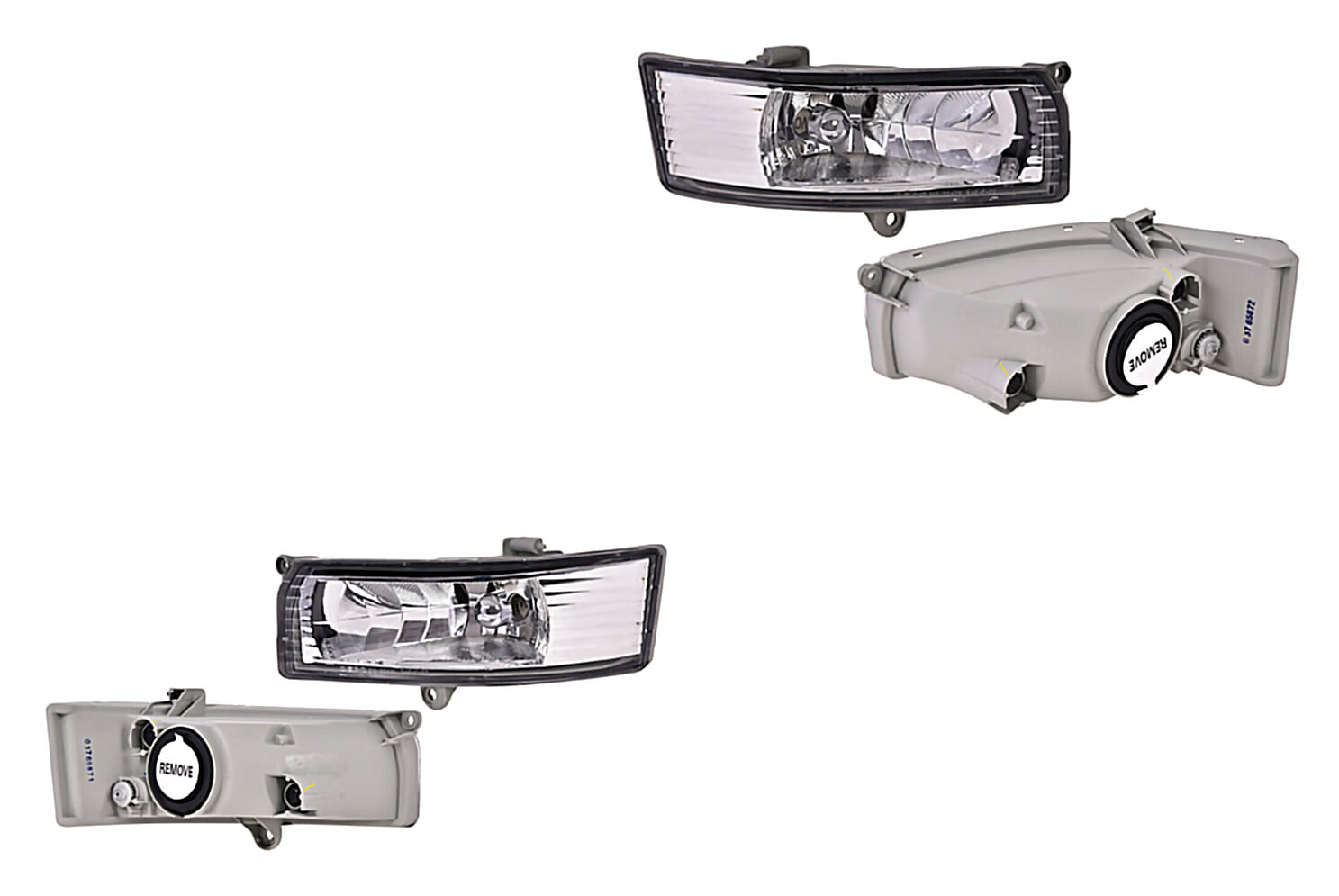 Par De Faros Para Niebla Sin Foco