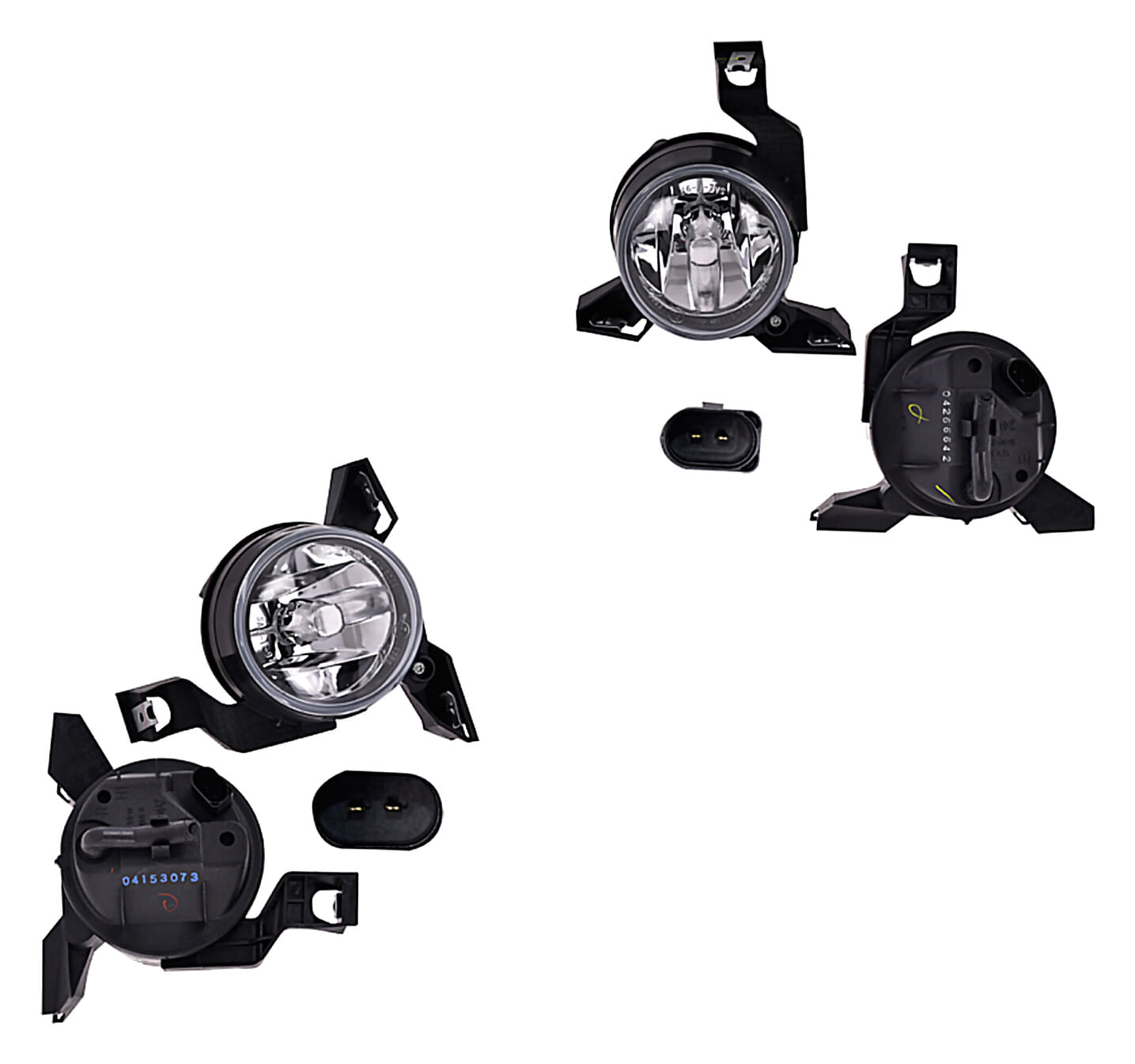 Par De Faros Para Niebla Sin Foco