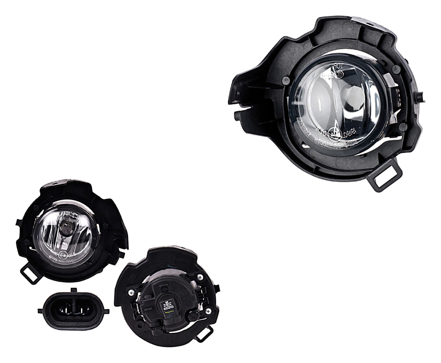 Par De Faros Para Niebla Con Base