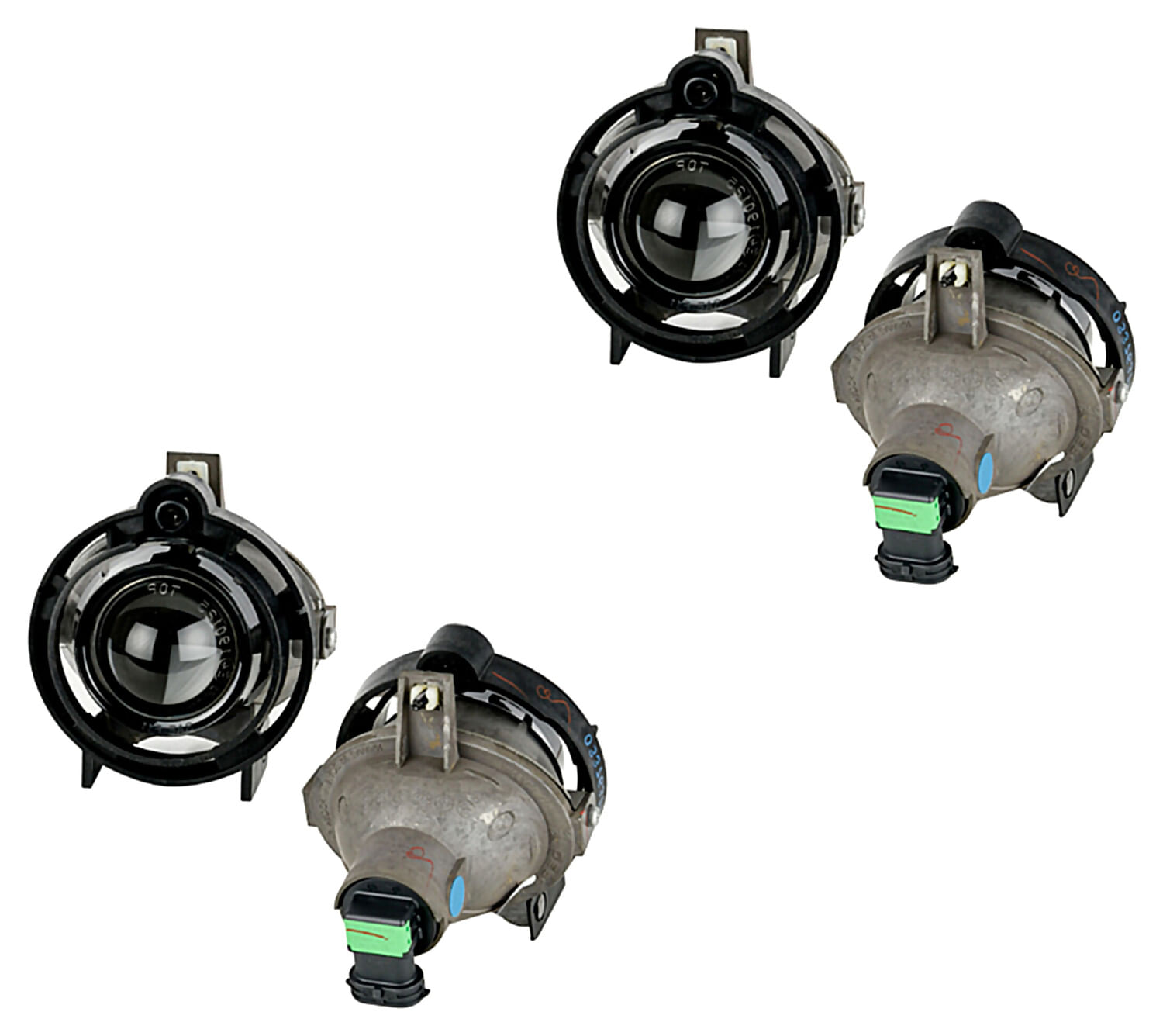 Par De Faros Para Niebla Con Lupa