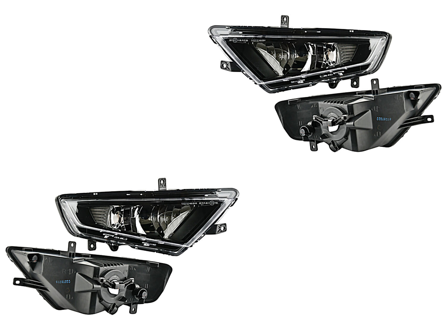 Par De Faros Para Niebla Sin Foco