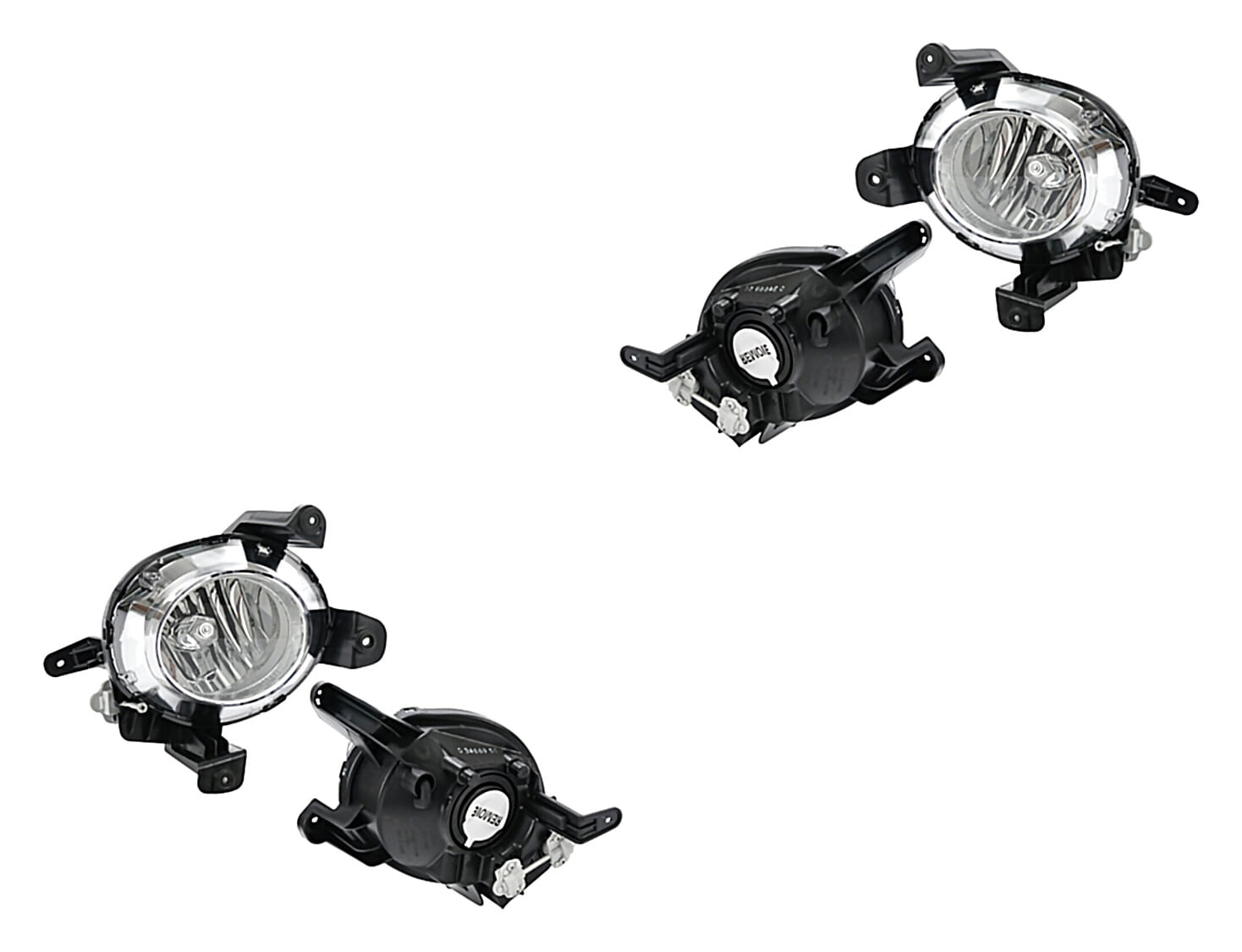 Par De Faros Para Niebla Sin Foco