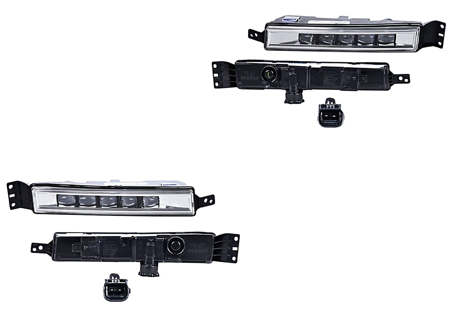 Par De Faros Para Niebla Con Leds