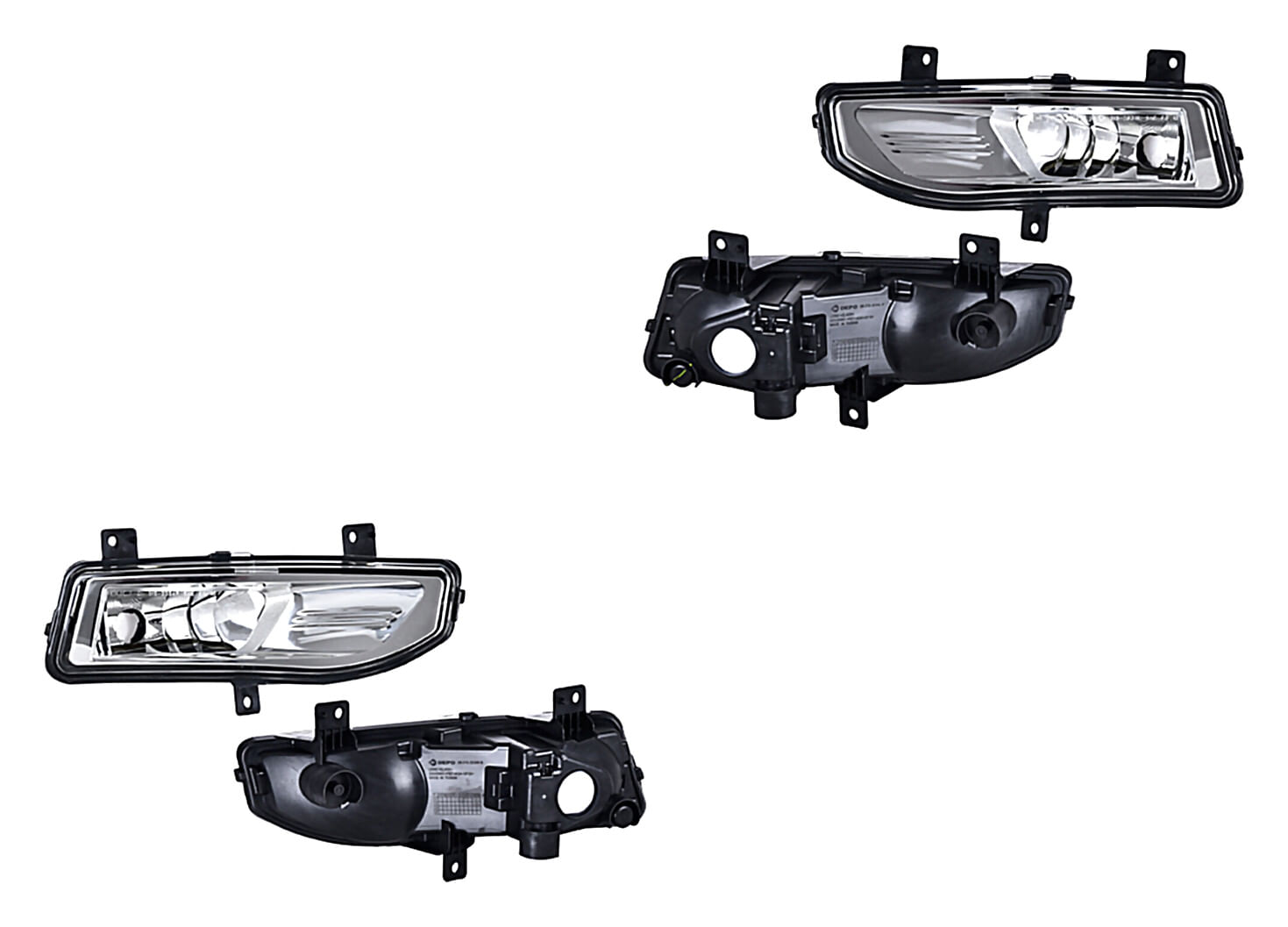 Par De Faros Para Niebla Sin Foco