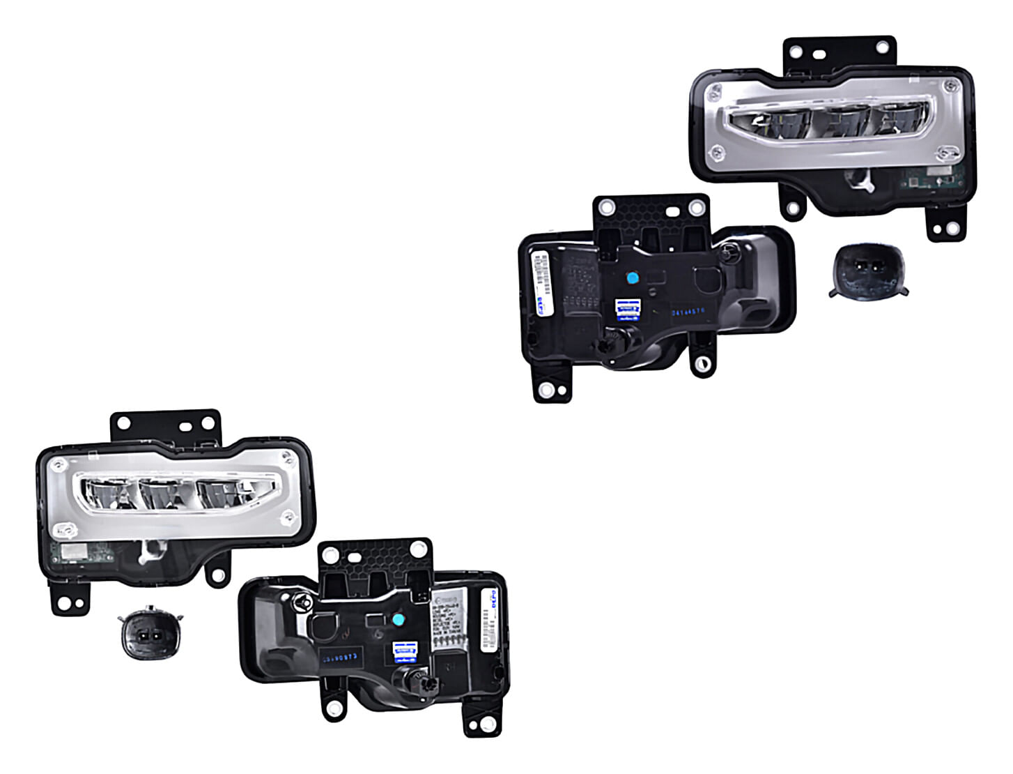 Par De Faros Para Niebla Con Leds