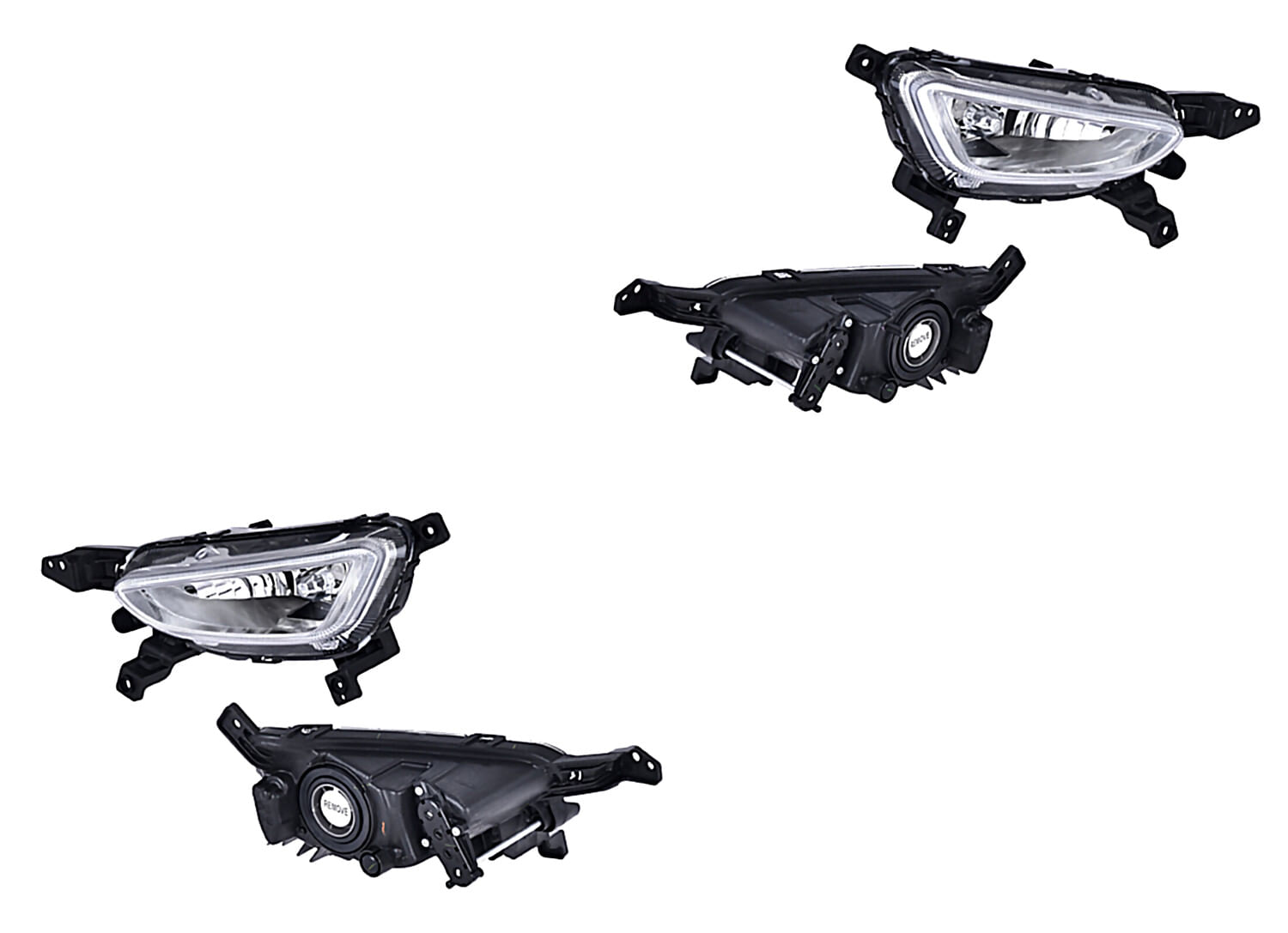 Par De Faros Para Niebla Sin Foco