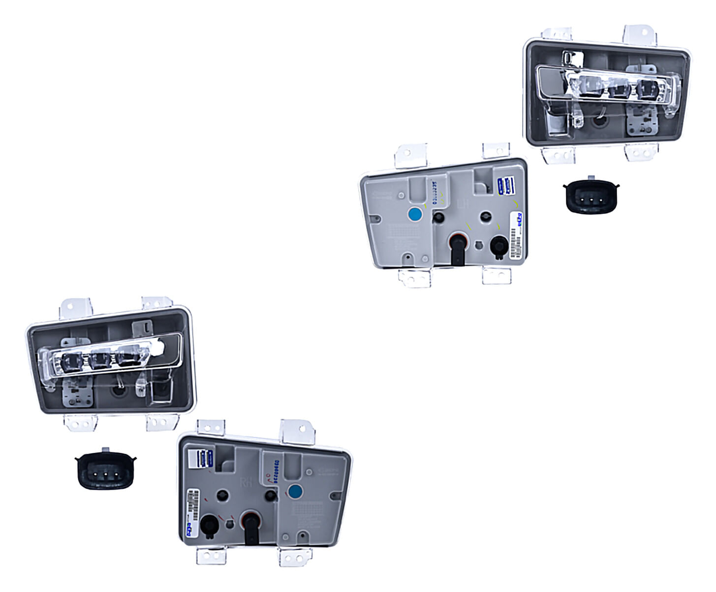 Par De Faros Para Niebla Con Leds