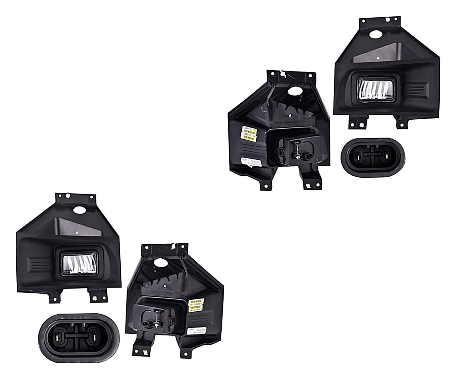 Par De Faros Para Niebla Con Leds