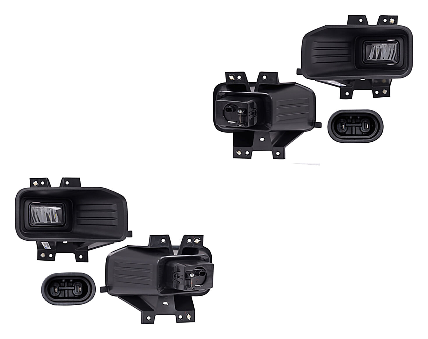 Par De Faros Para Niebla Full Led