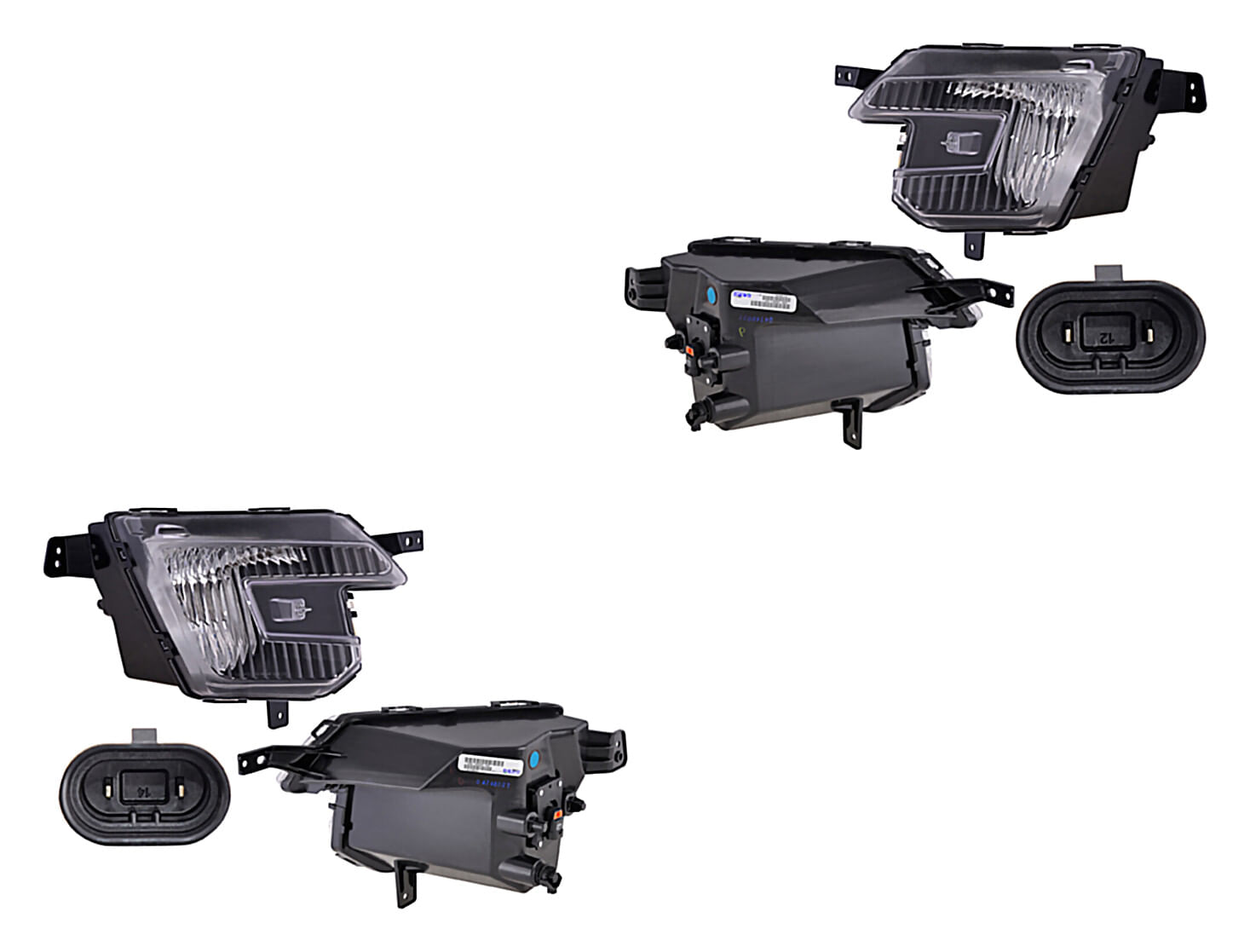 Par De Faros Para Niebla Para Foco De Halógeno