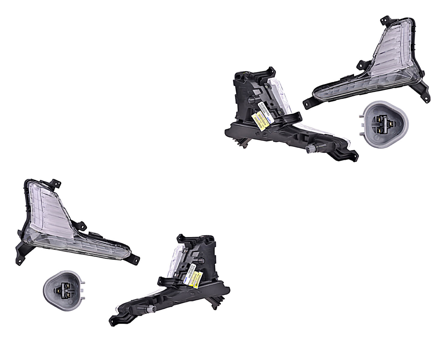 Par De Faros Para Niebla Con Leds