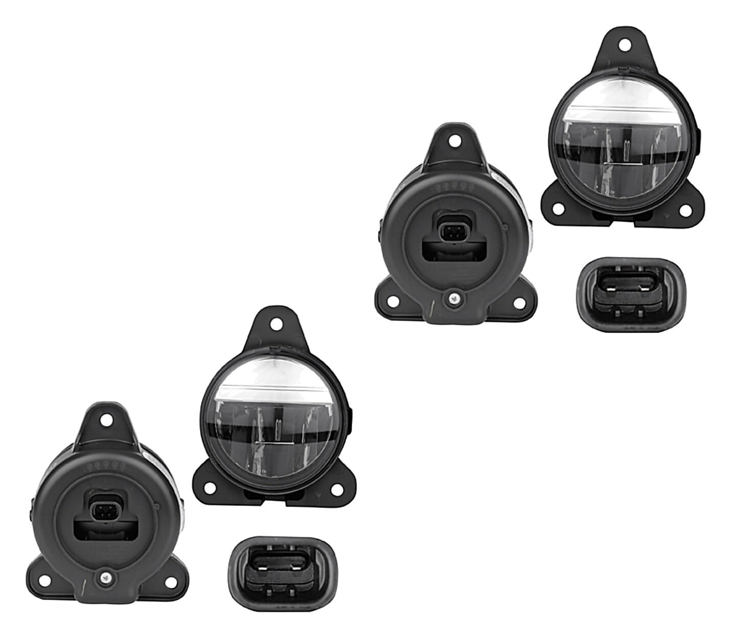 Par De Faros Para Niebla Full Led