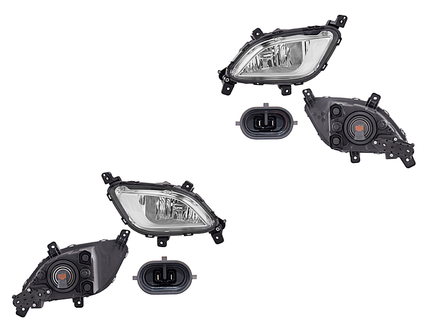 Par De Faros Para Niebla