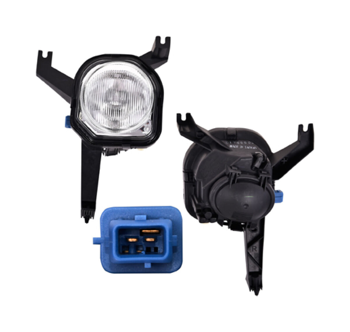 Faro Para Niebla Rayado Lado Pasajero