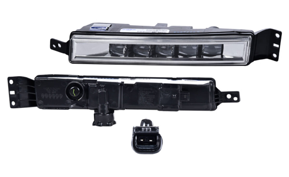 Faro Para Niebla Con Leds Lado Conductor