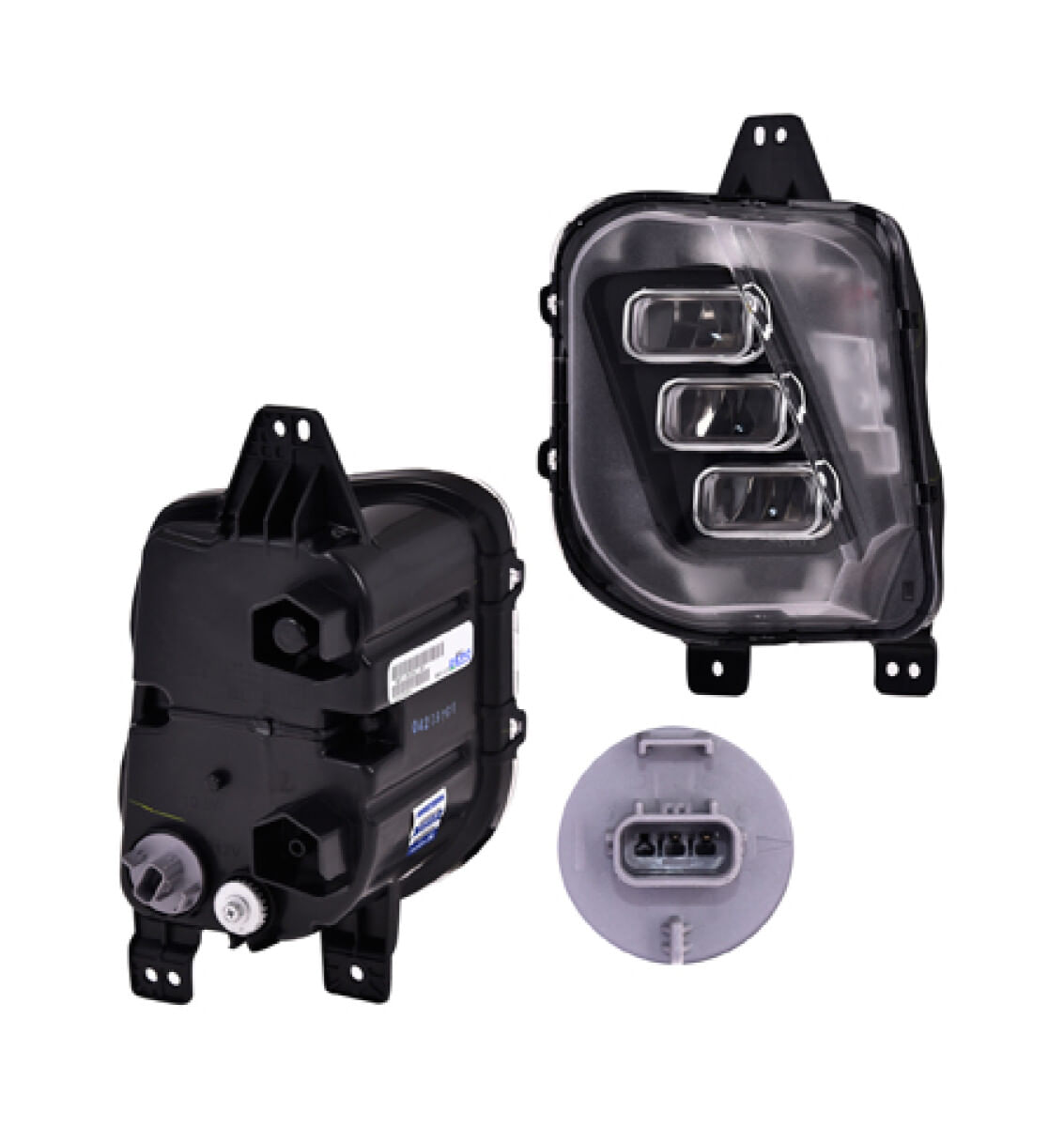 Faro Para Niebla Con Leds Lado Conductor