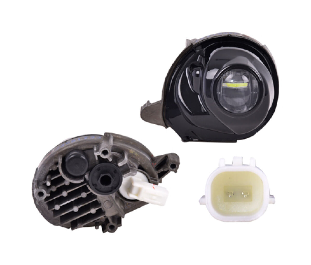 Faro Para Niebla Con Leds Lado Conductor
