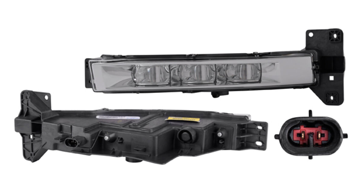 Faro Para Niebla Con Leds Lado Conductor