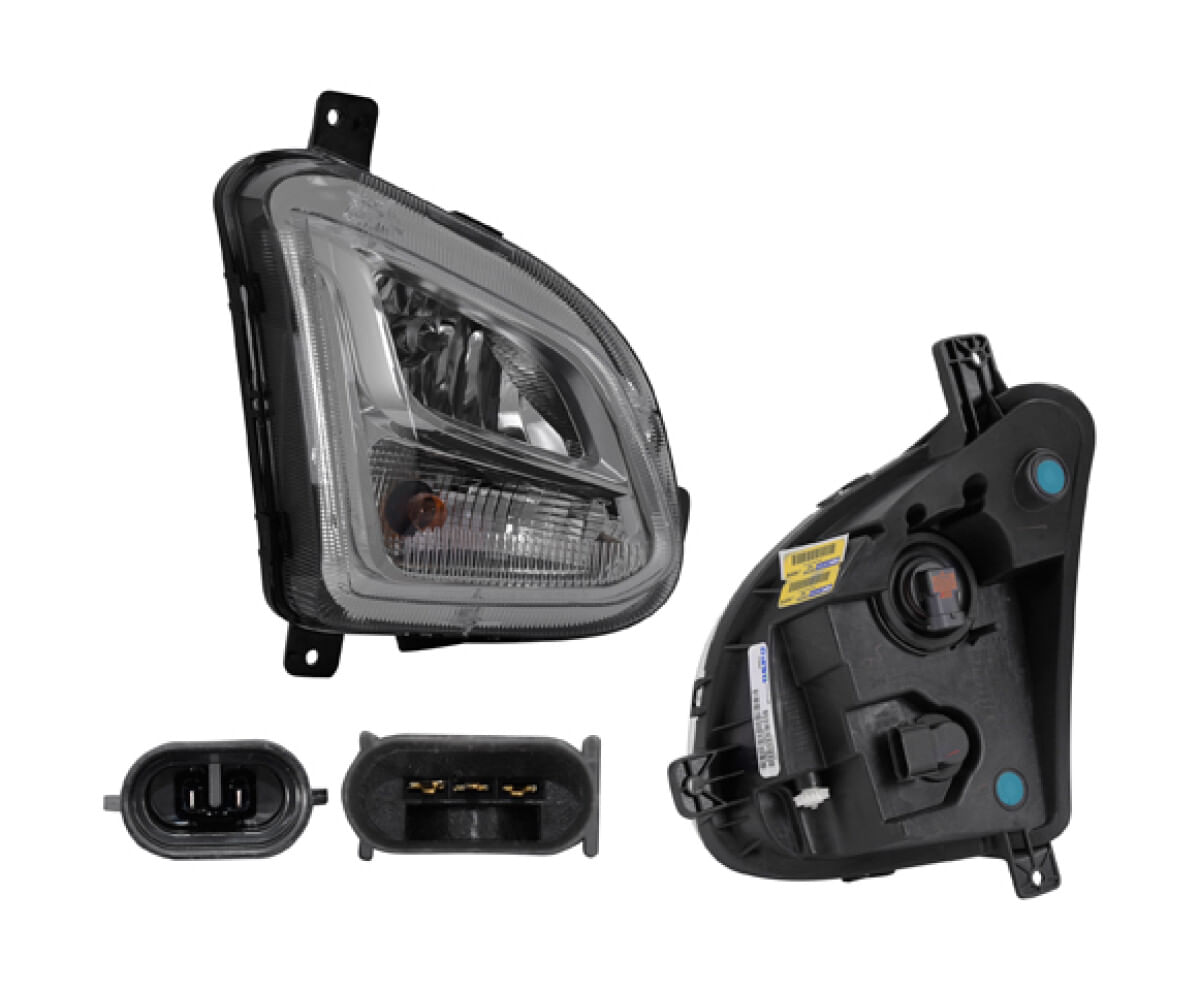 Faro Para Niebla Con Leds Lado Pasajero
