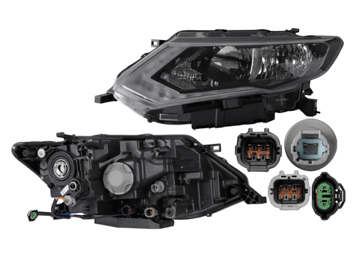 Faro Eléctrico Con Motor Con Leds Lado Conductor
