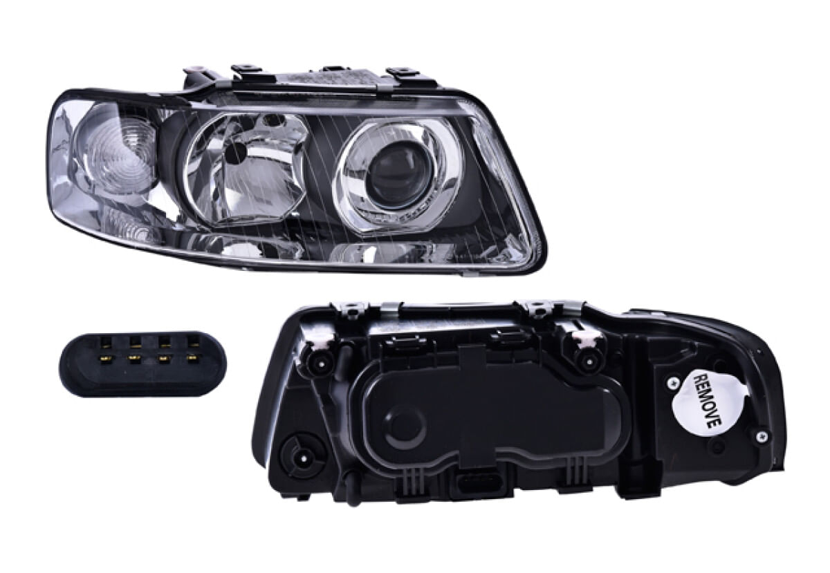 Faro Manual/Eléctrico Para Foco Halógeno Sin Foco Lado Pasajero