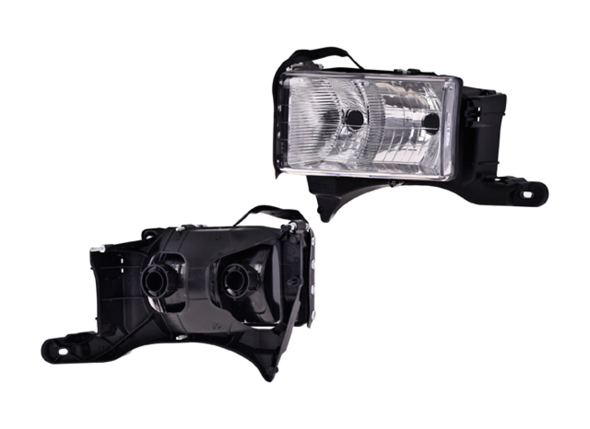 Faro Liso Con Base Sin Foco Lado Conductor