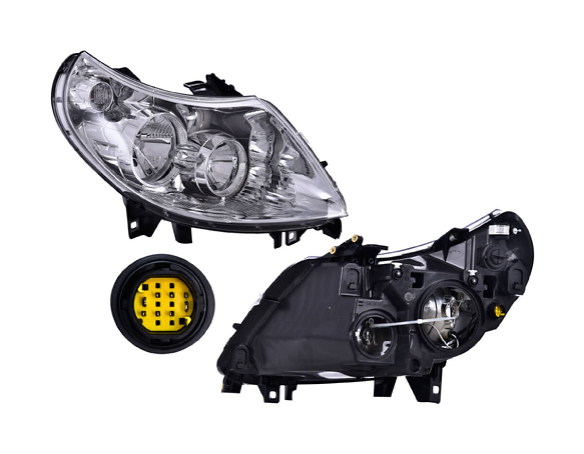Faro Eléctrico Con Motor Sin Foco Lado Pasajero