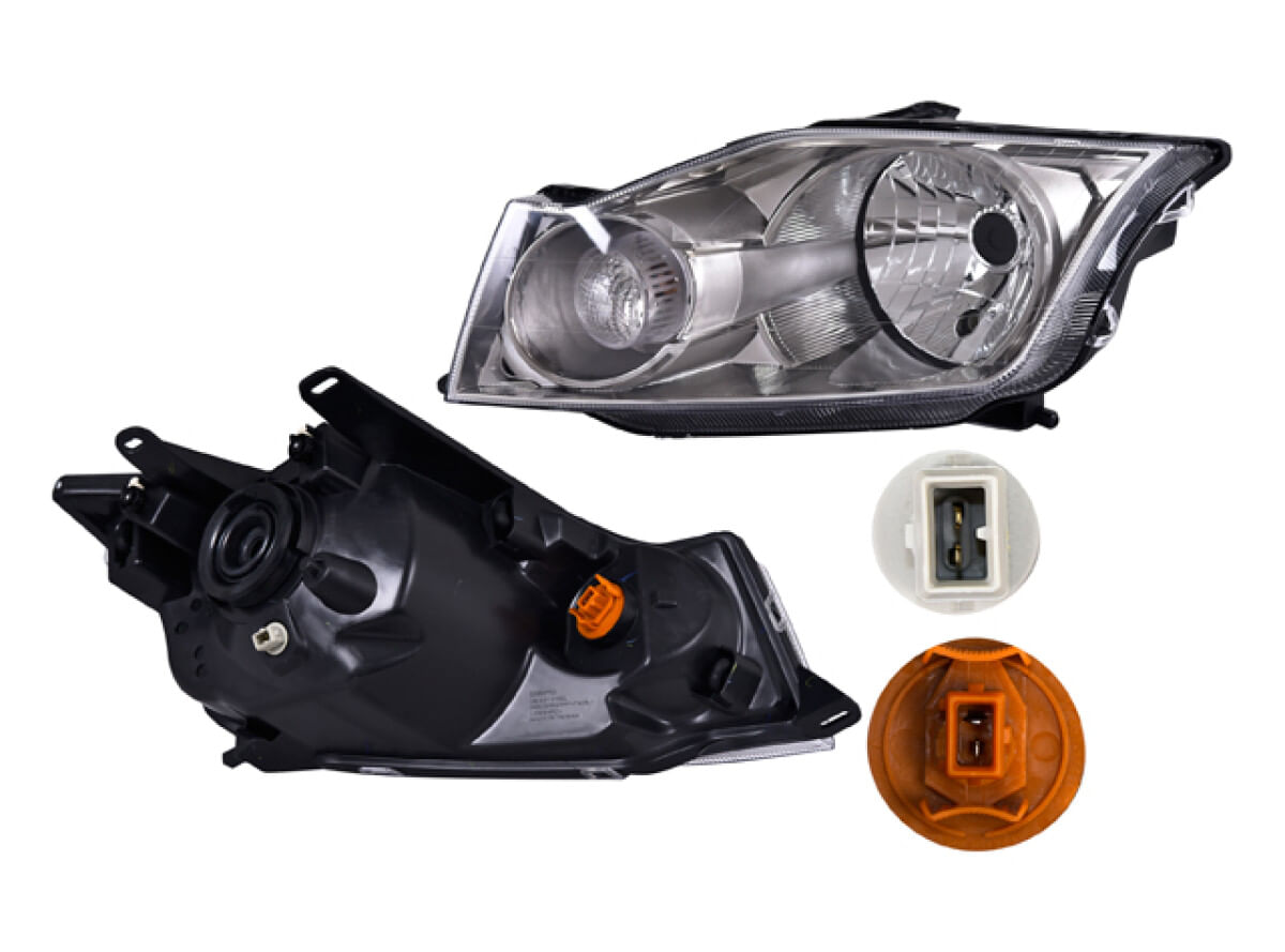 Faro Fondo Gris Manual Para Foco Halógeno Sin Foco Lado Conductor