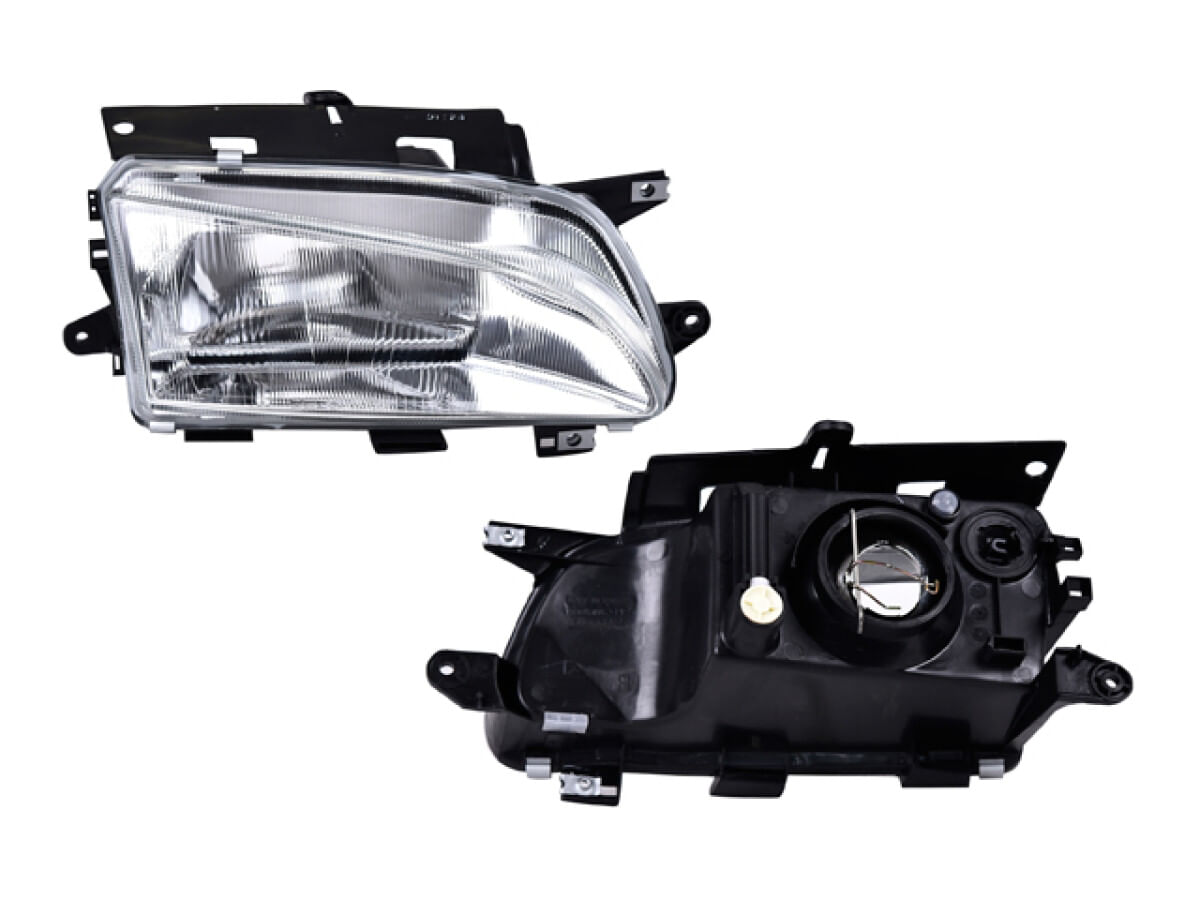 Faro Eléctrico Con Motor Para Foco Halógeno Sin Foco Lado Pasajero