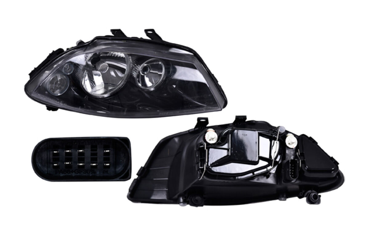 Faro Eléctrico Sin Motor Para Foco Halógeno Sin Foco Lado Pasajero