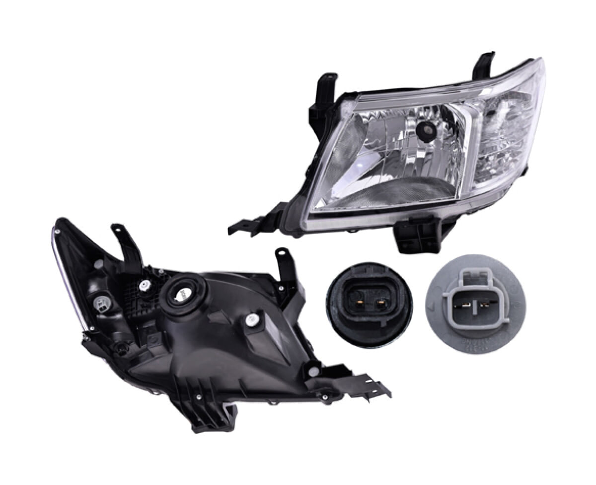 Faro Manual/Eléctrico Para Foco Halógeno Sin Foco Lado Conductor
