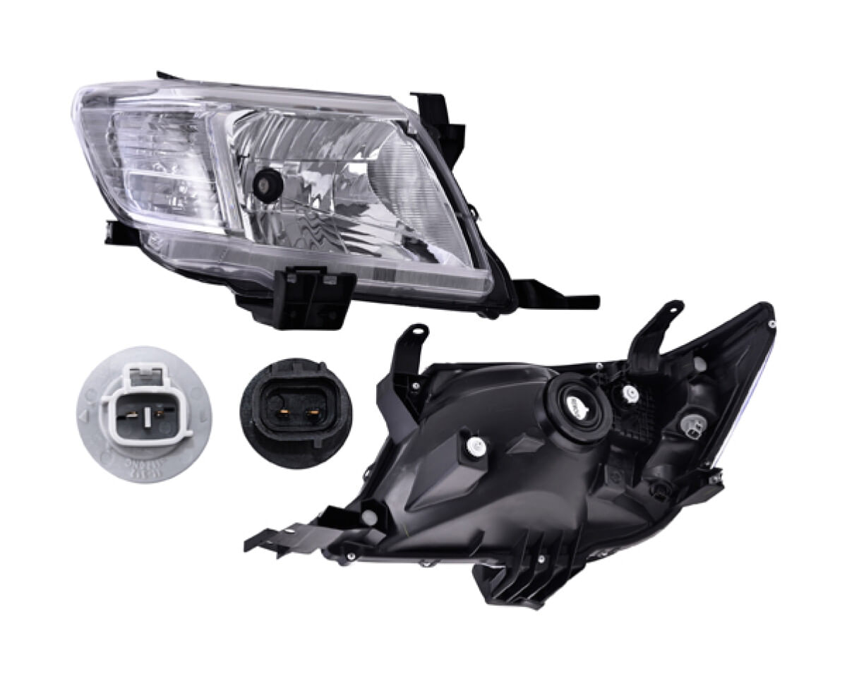 Faro Manual/Eléctrico Para Foco Halógeno Sin Foco Lado Pasajero