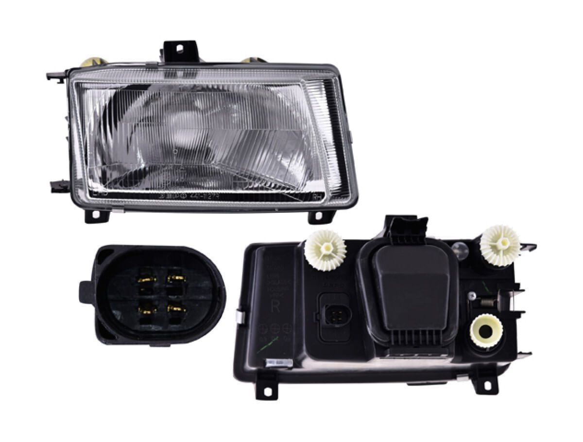 Faro Manual/Eléctrico Para Foco Halógeno Sin Foco Lado Pasajero