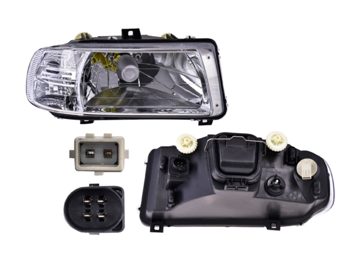 Faro Manual/Eléctrico Para Foco Halógeno Sin Foco Lado Pasajero