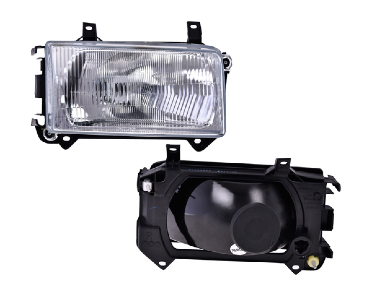 Faro Manual Con Base Para Foco Halógeno Sin Foco Lado Pasajero
